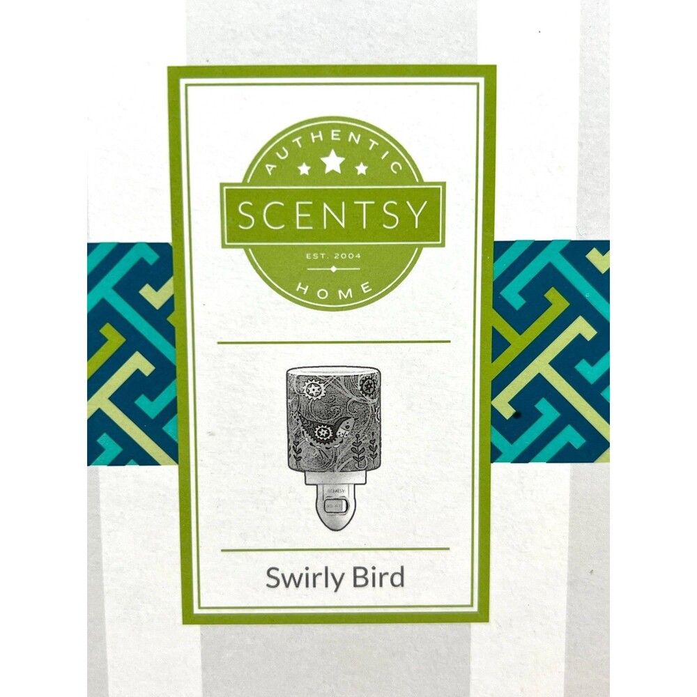 Retired New 2016 Scentsy Swirly Bird Wall Plug In Warmer Night Light NIB Nature